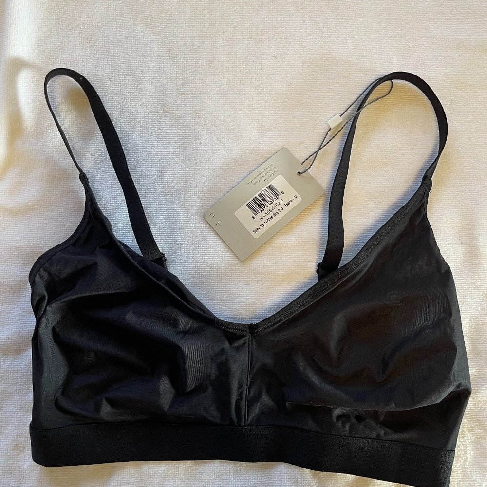 Silky Non-Wire Bra - Blue - 32D 32DD 34C 34D